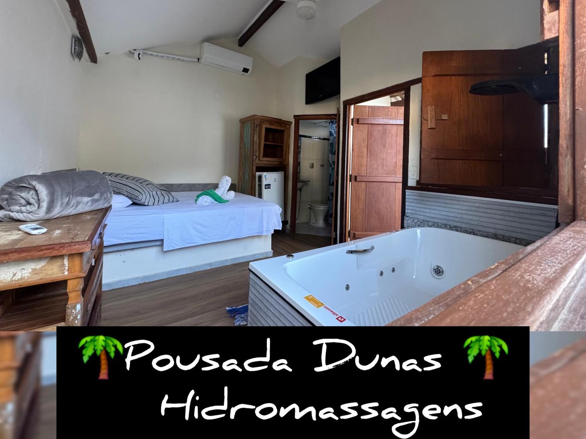 Pousada Dunas - Suites Com Hidromassagem No Coracao Da Vila Itaunas  Ngoại thất bức ảnh